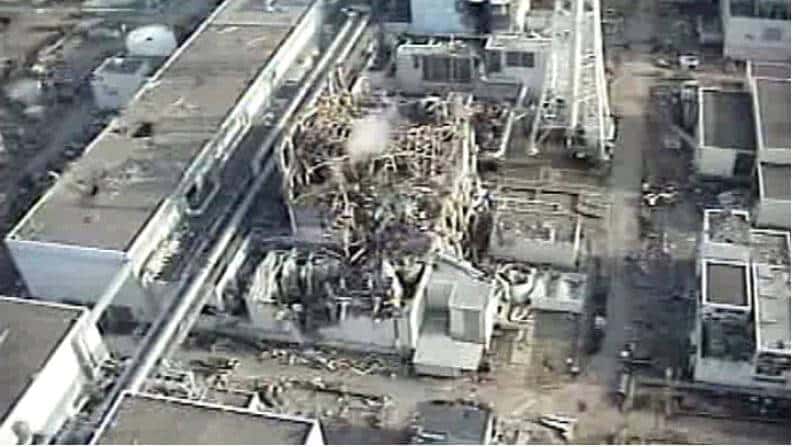Central Nuclear de Chernobyl Destroços