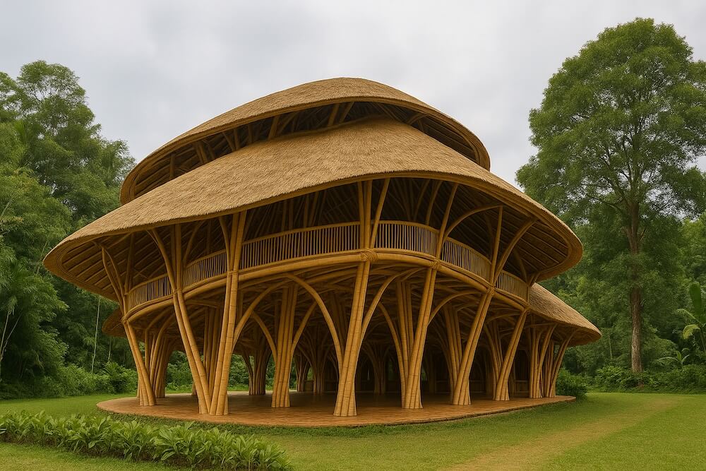 Construção com bambu: uma alternativa sustentável e resistente