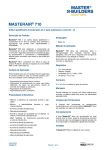 MasterAir 710 (antigo MasterCal) - BASF - Ficha Técnica
