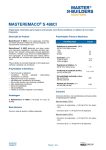 MasterEmaco S488 CI (antigo Emaco S88 CI) - BASF - Ficha Técnica