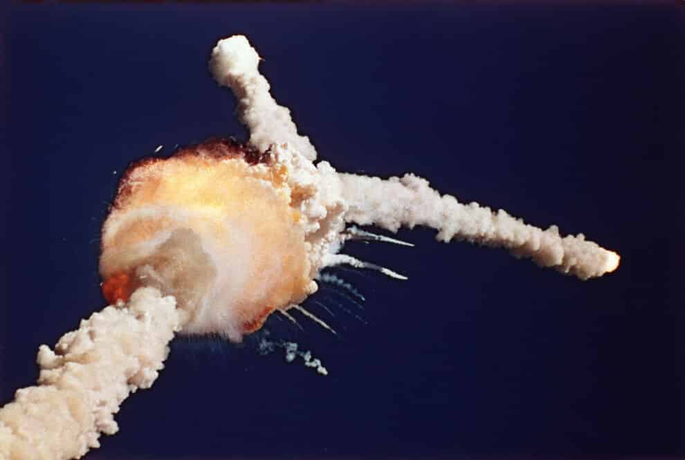 Space Shuttle Challenger Explosão