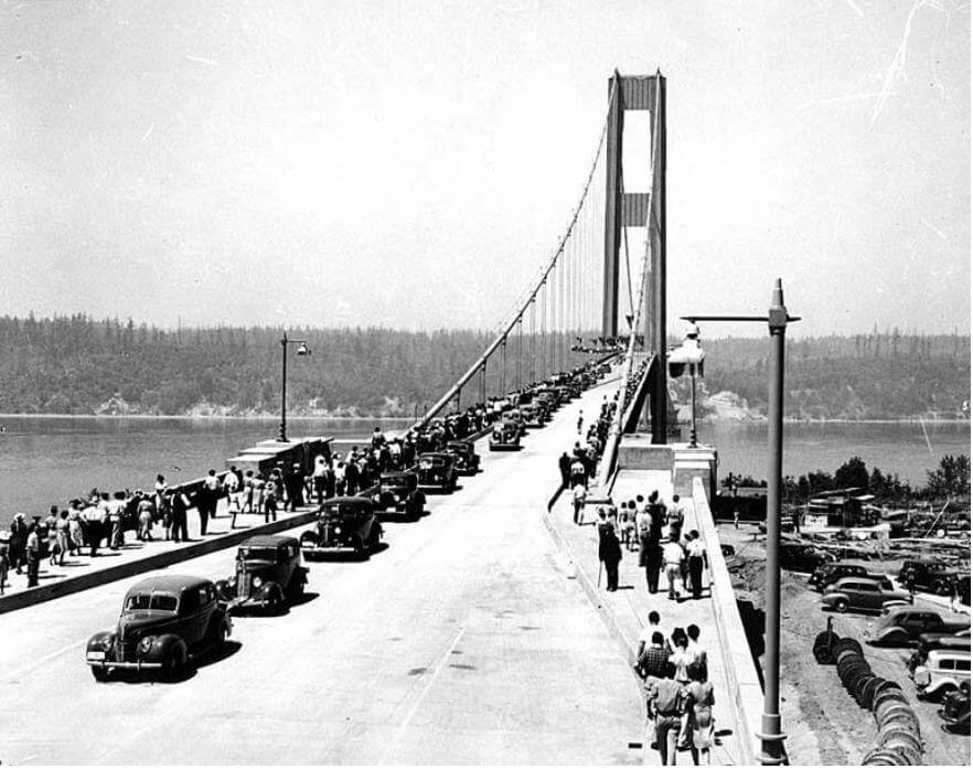 Tacoma Narrows Bridge Tráfego
