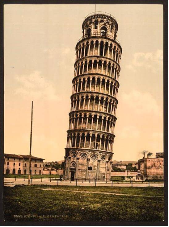 Torre de Pisa Antigamente